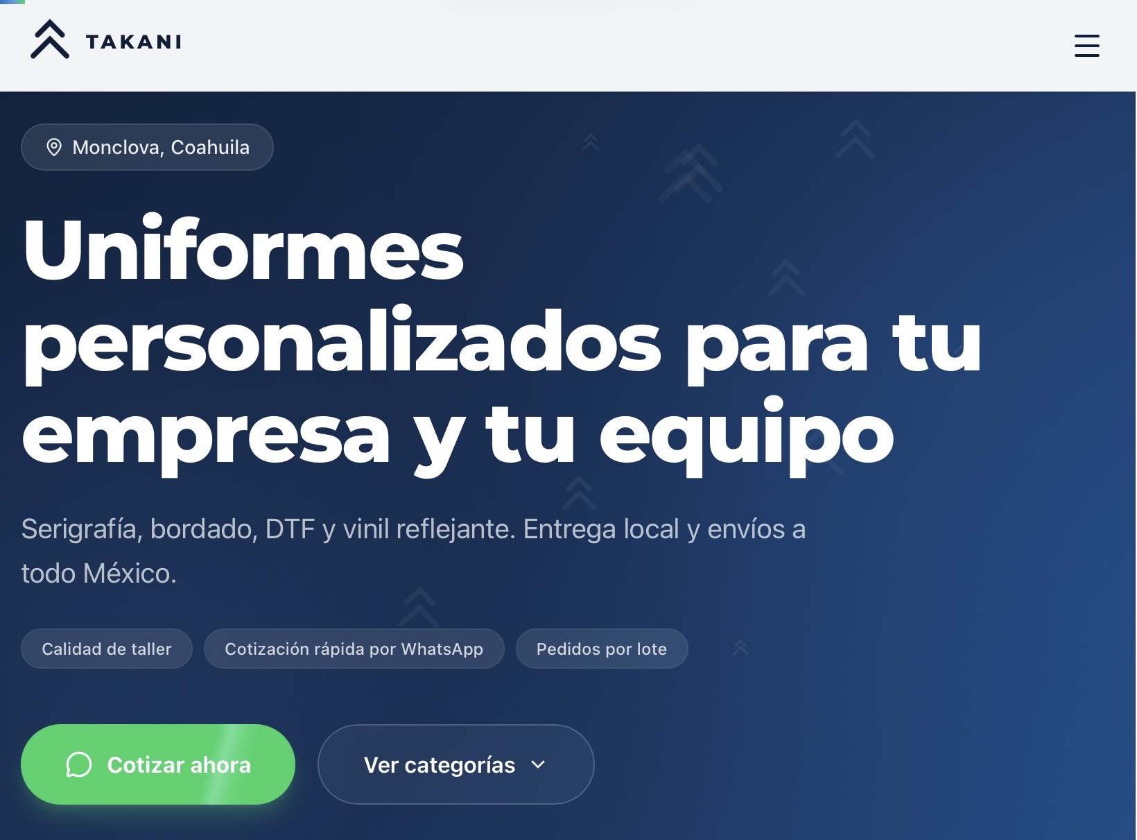 TAKANI — screenshot